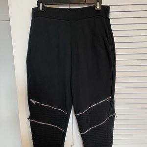 ZARA MAN BLACK JOGGERS